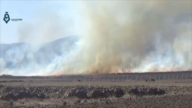 تصعيد عسكري إسرائيلي إيراني في سوريا