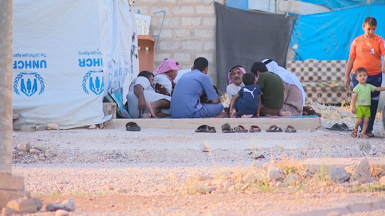 نازحون في اربيل - خاص الجزيرة